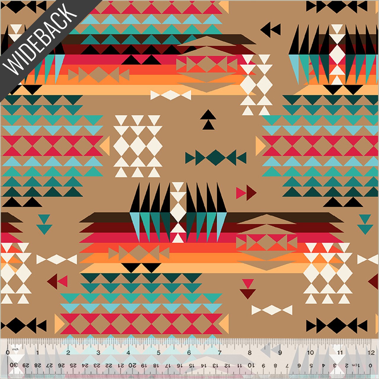 Mountain Pass Wideback (108 Inch) in Tan (54285w-1) | 108" Quilt Backs | Windham